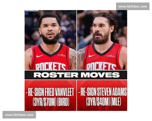续约范乔丹与亚当斯后，火箭如何用 1500 万空间补强争冠？